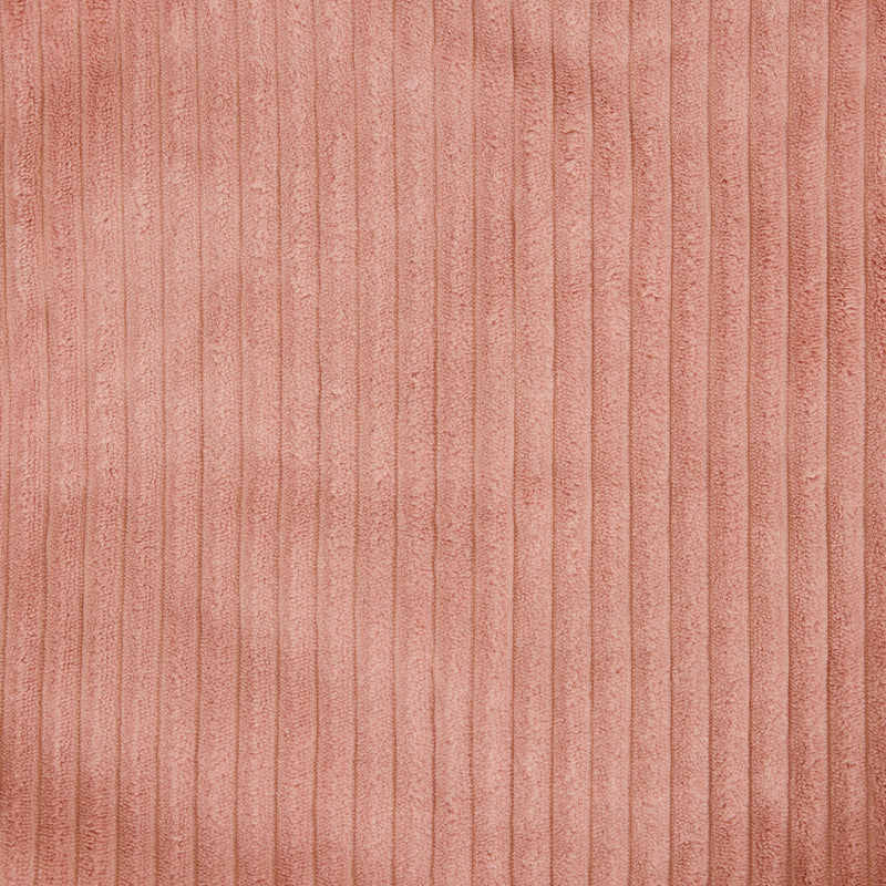 Coussin en velours côtelé lapin Robyn pour enfant - Rose aurore