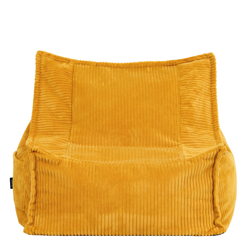 Fauteuil poire pour enfant Alto Cord - Ocre