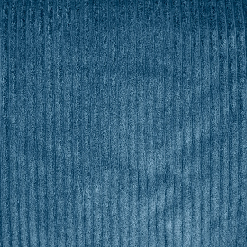 Pouf enfant Alto Cord - Bleu jean