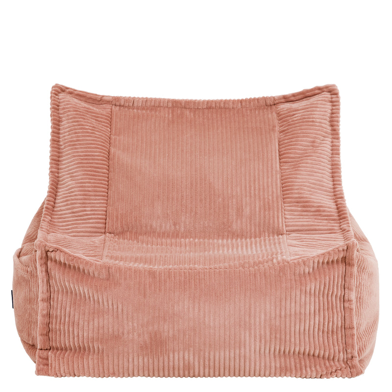 Fauteuil poire pour enfants Alto Cord - Rose