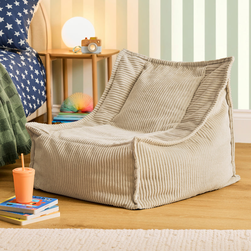 Fauteuil poire pour enfant Alto Cord - Pierre