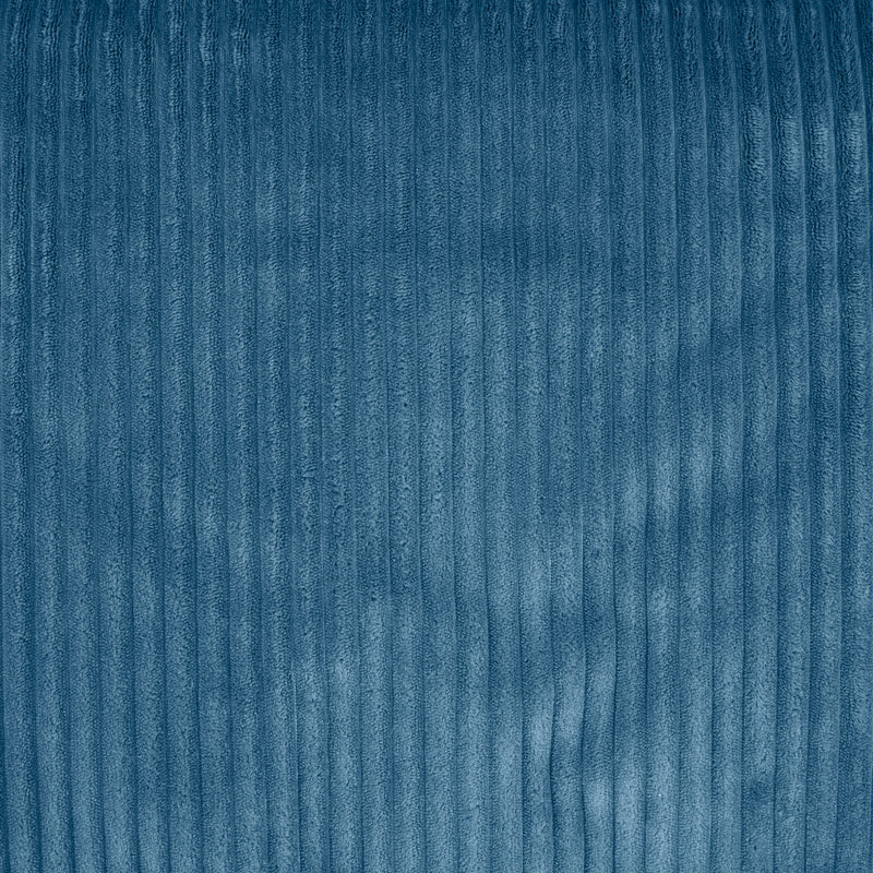 Fauteuil poire pour enfants Natalia à cordon - Bleu denim