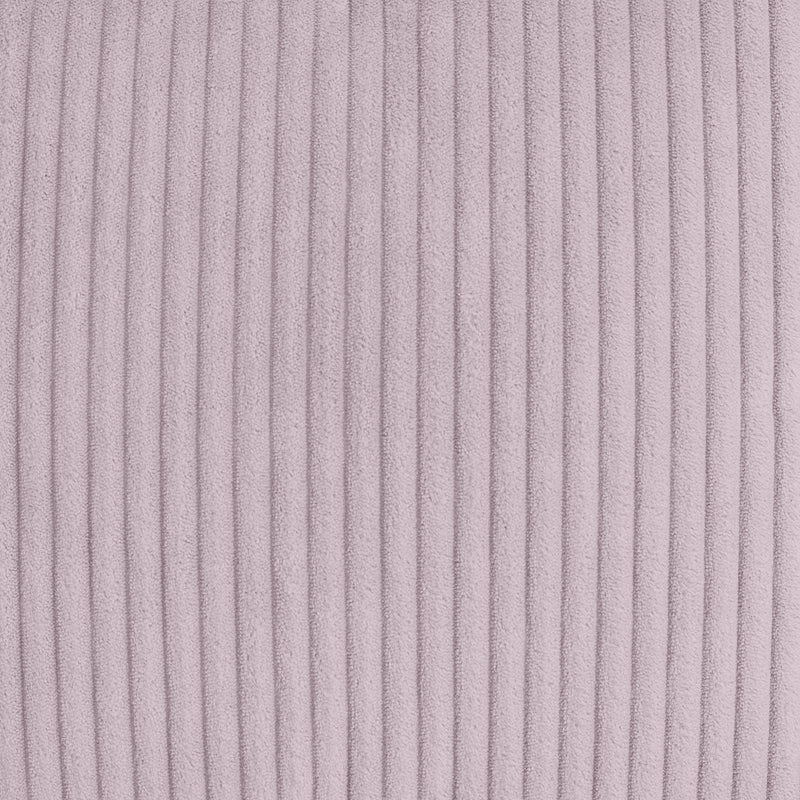Pouf carré en velours côtelé Mini Amara - Lavande